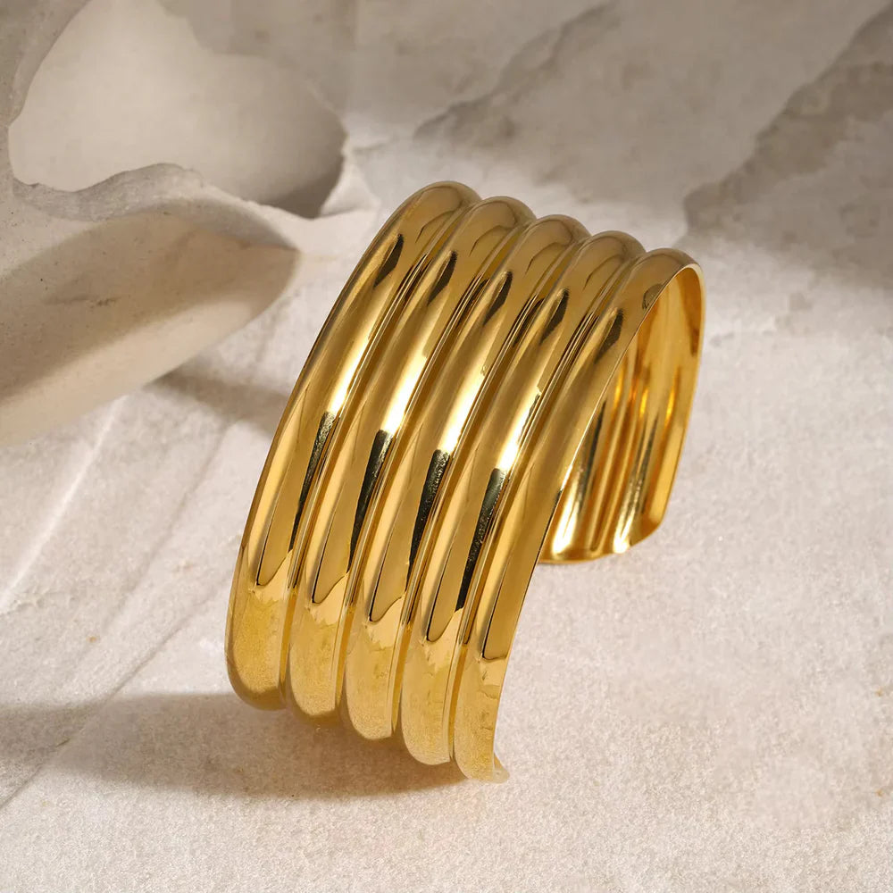 Bangles and cuffs gold silver diamond Pookie by reen