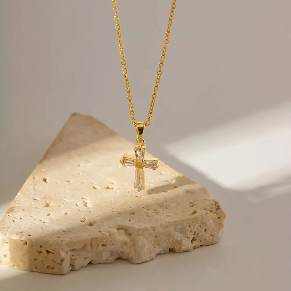 Cross necklace collection