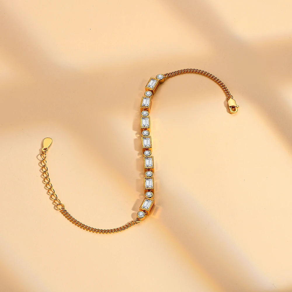 Monaco Moissanite Bracelet