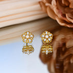 Fleur Moissanite Stud Earring