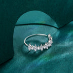 New York Marquise Moissanite Ring