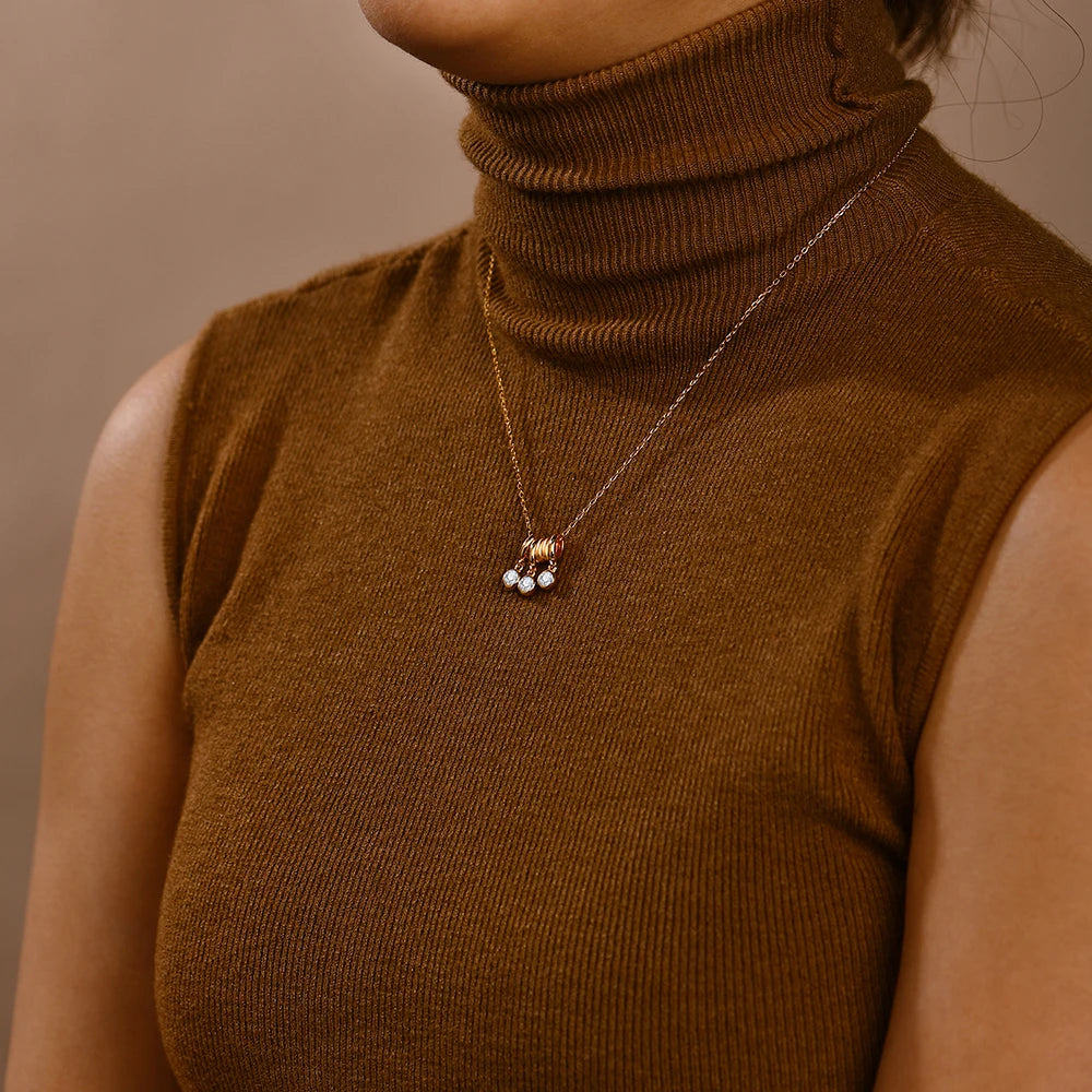 Nomad Moissanite Necklace