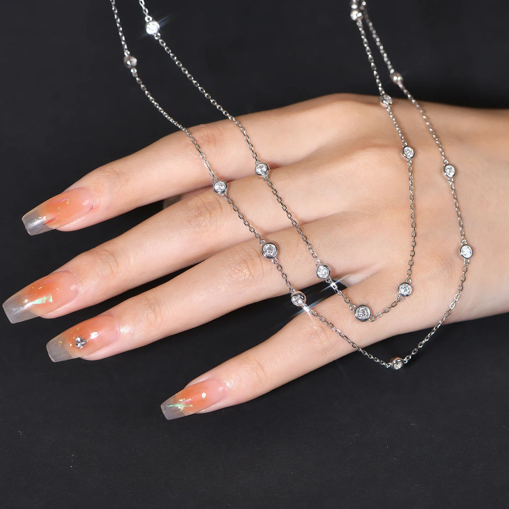 Barcelona Moissanite Necklace