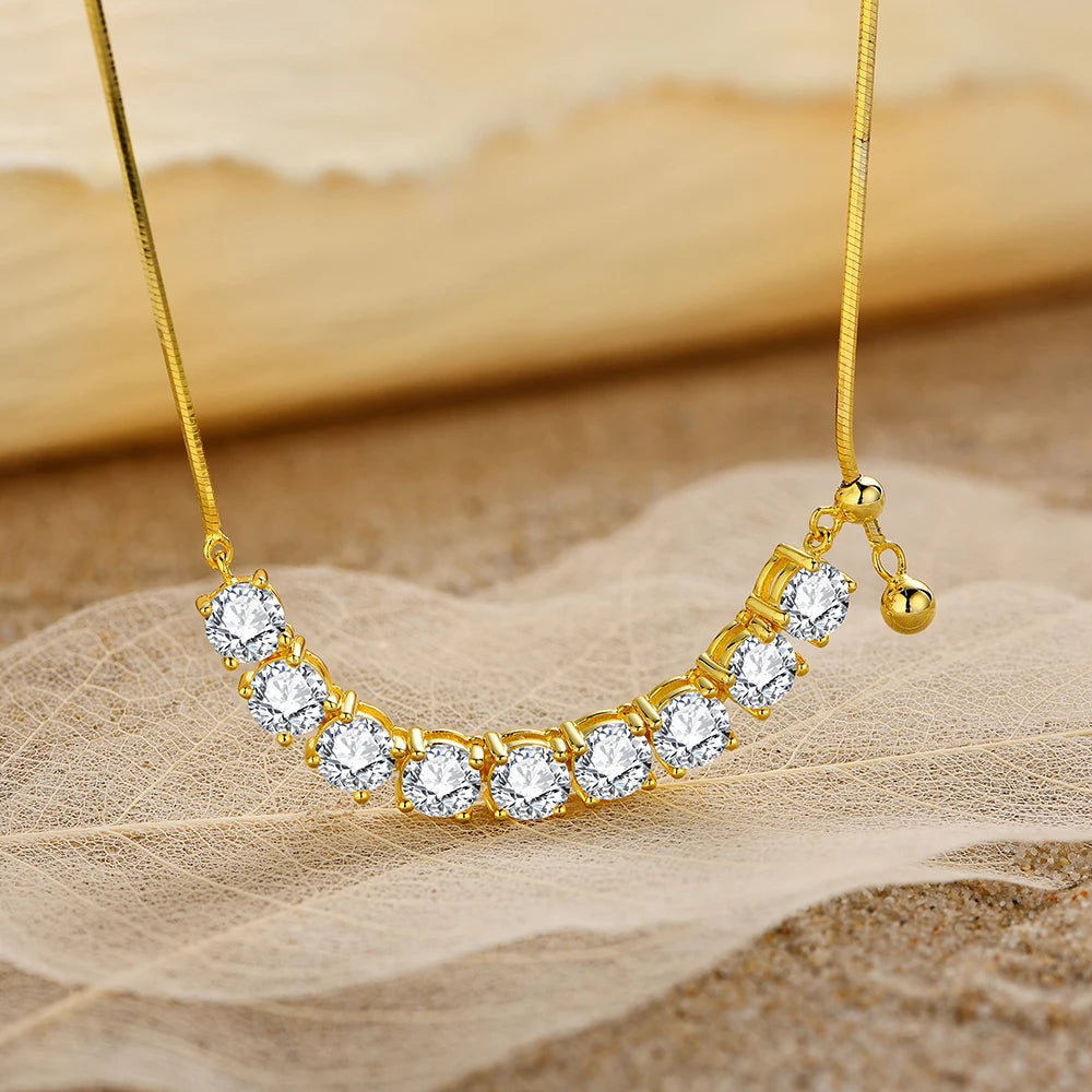 Florence Moissanite Necklace