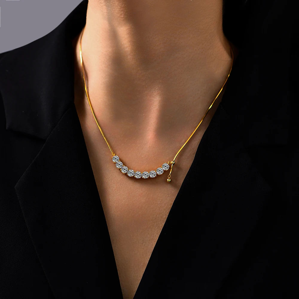 Florence Moissanite Necklace