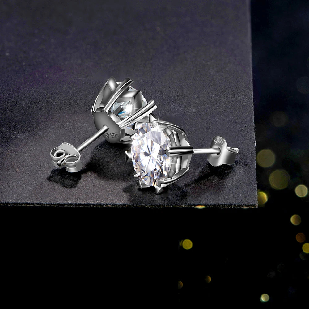 Savannah Moissanite Studs