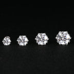 Savannah Moissanite Studs