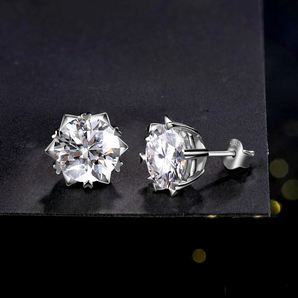 Savannah Moissanite Studs