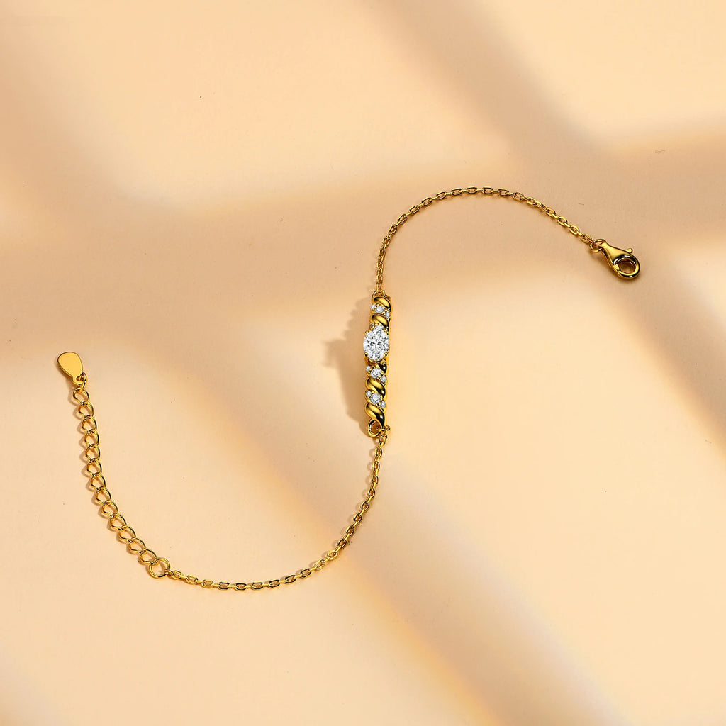 Budapest Rope Moissanite Bracelet