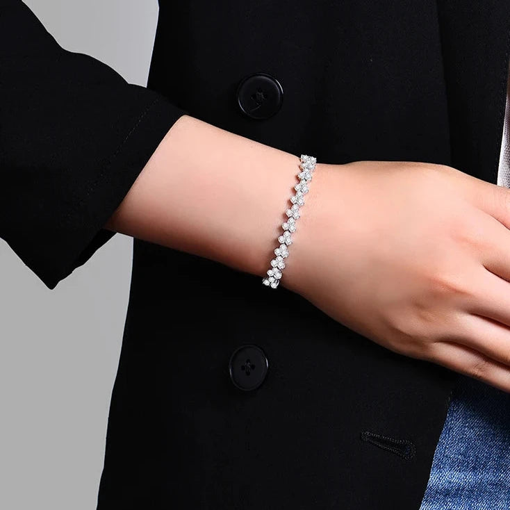 Perugia Moissanite Bracelet