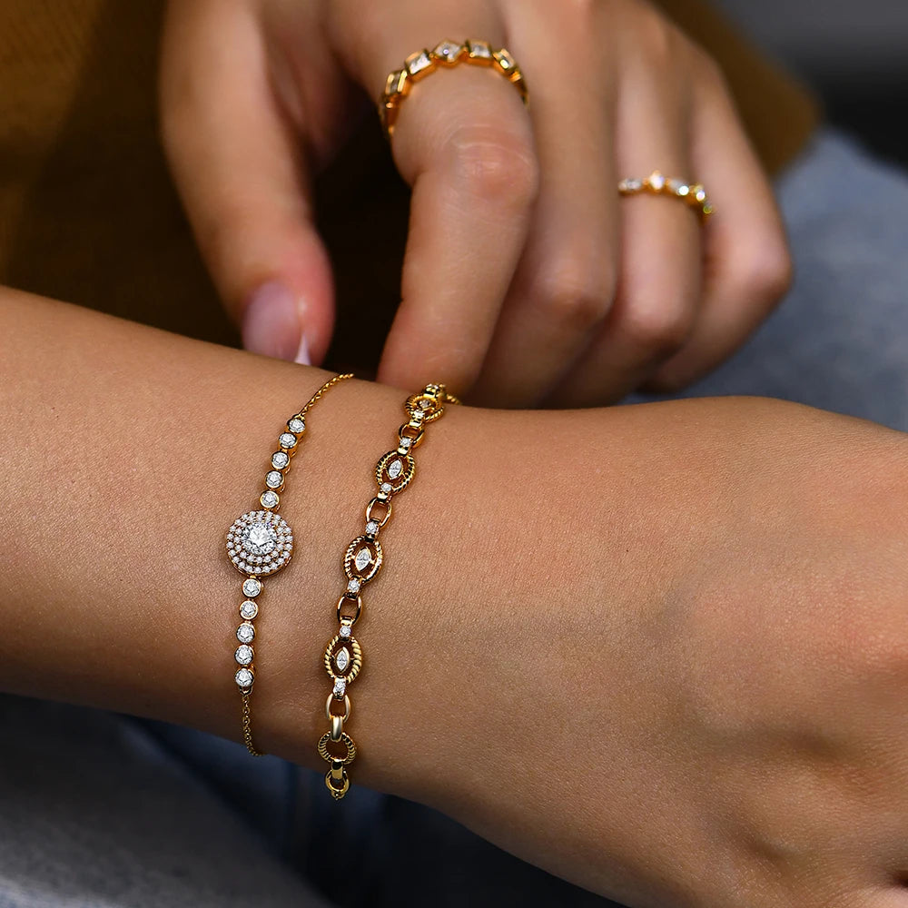 Lourve Moissanite Bracelet