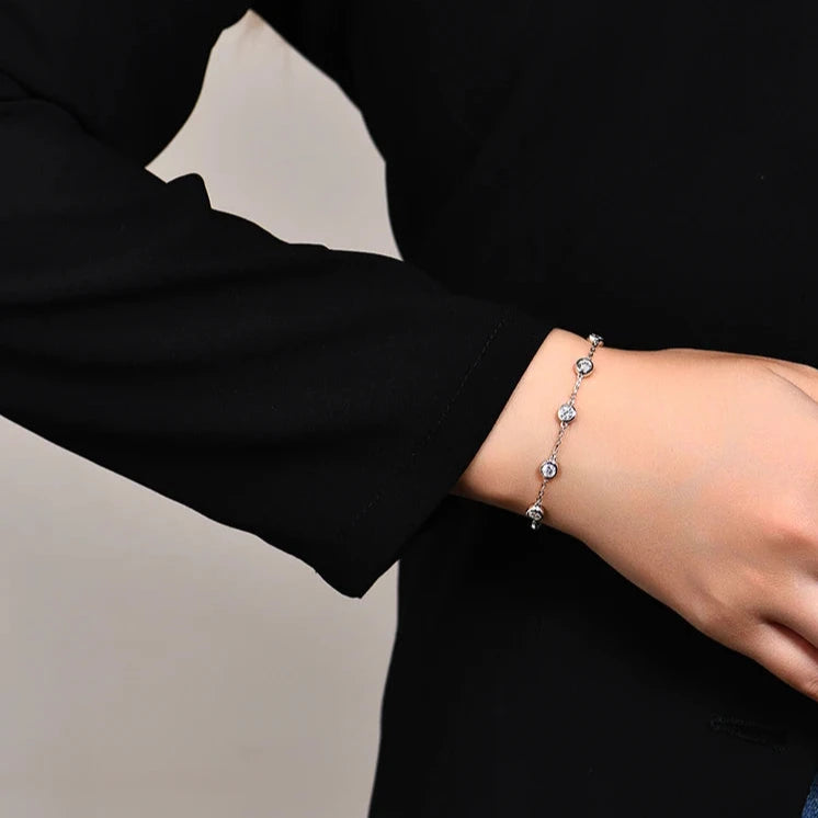 Islington Moissanite Bracelet