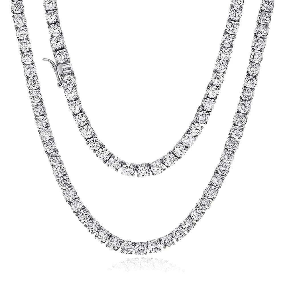 Shoreditch Moissanite Tennis Necklace