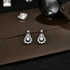 Palermo Pear Moissanite Earring