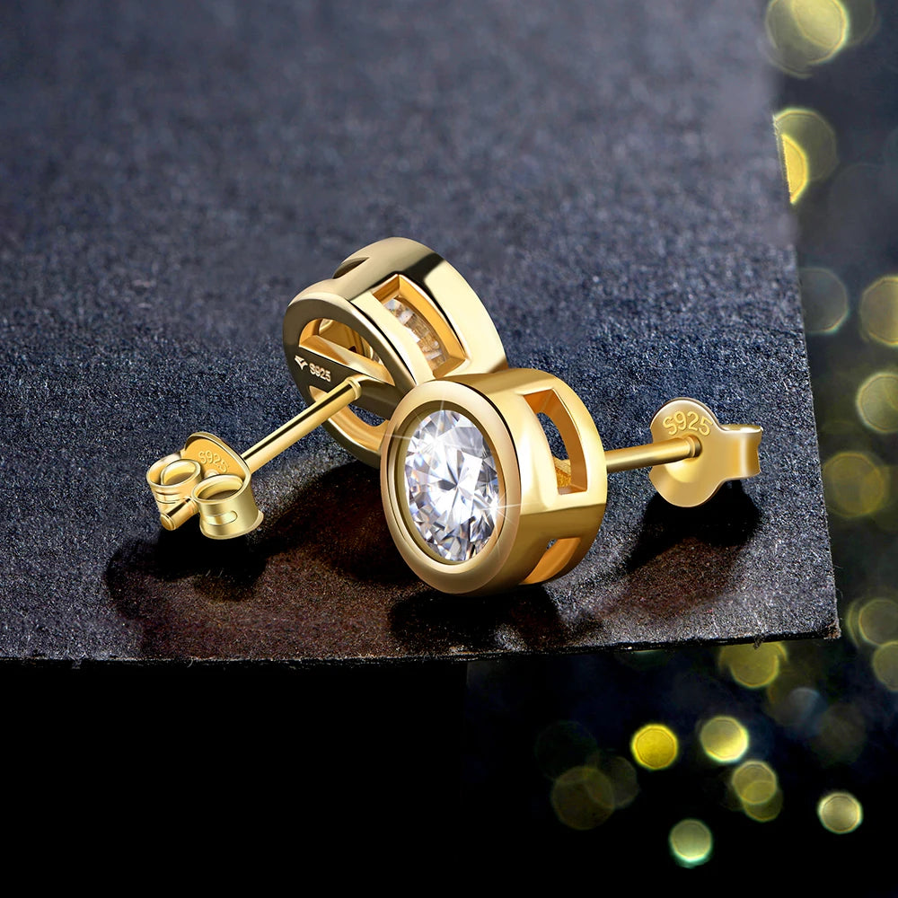 Vichy Moissanite Earring