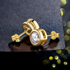 Vichy Moissanite Earring