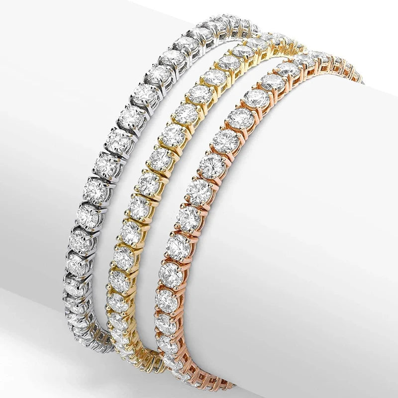 The Classic Tennis Moissanite Bracelet