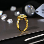 Malta Moissanite Ring