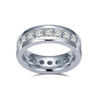 Channel Diamond Band Ring