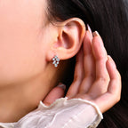 Hallstatt Moissanite Earring