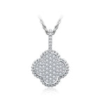 Catalana Clover Moissanite Necklace