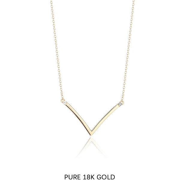 Primrose Moissanite Necklace