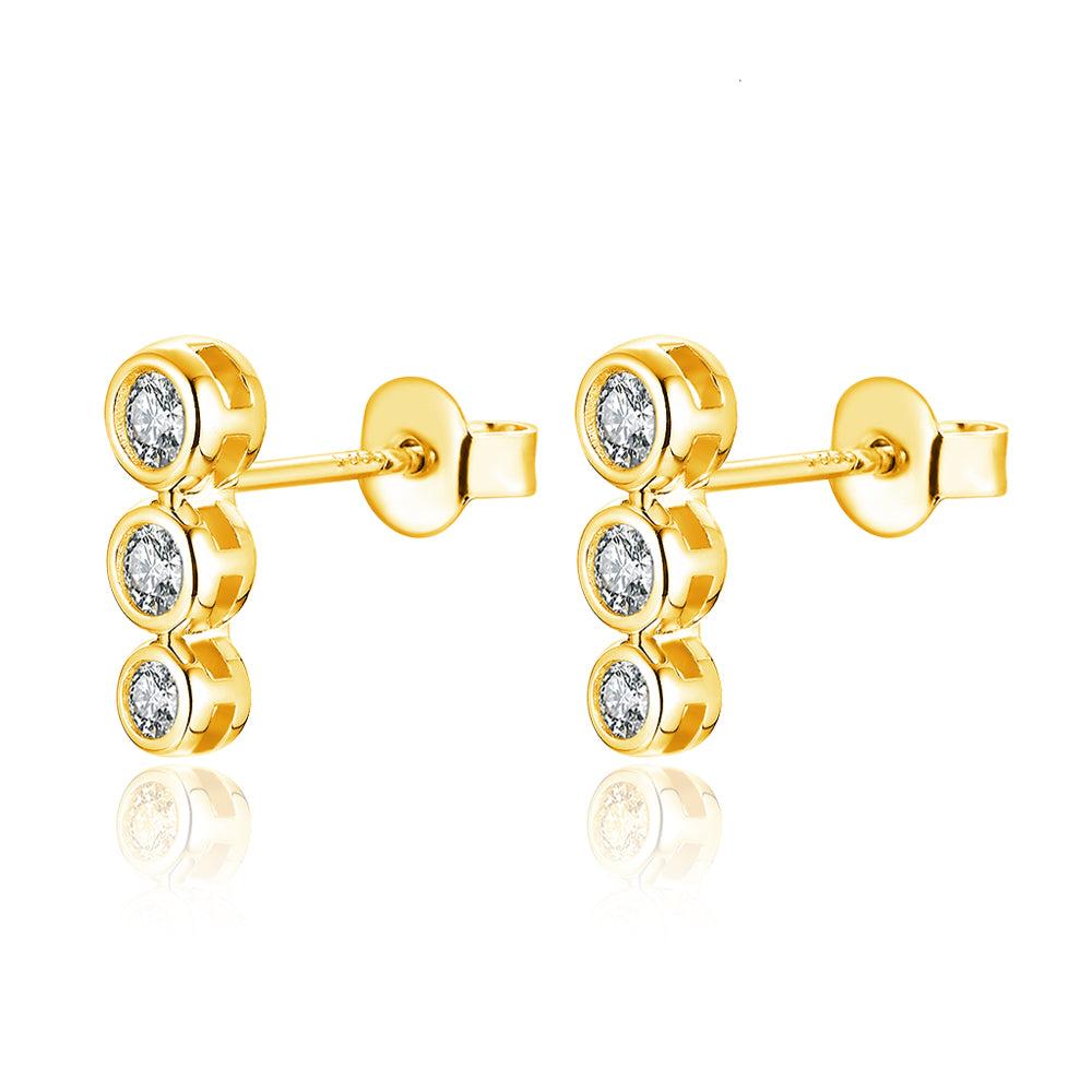 Ascot Moissanite Earring
