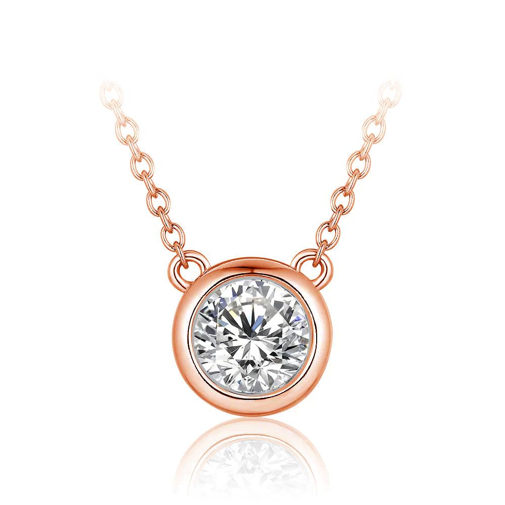 Bezel Pendant Necklace