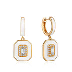 Marlow Moissanite Earring- Solid Gold